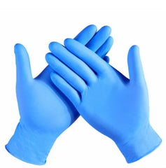 Guanti in nitrile per esaminazione