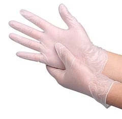 Guanti in vinile da esaminazione