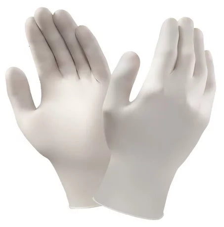 Guanti in lattice da esaminazione